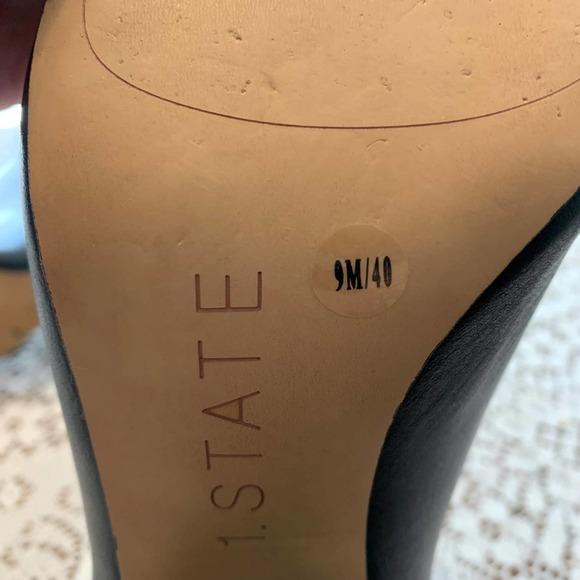 One State Corbin Leather Ankle Booties  Women's Size 9M - Picture 7 of 8